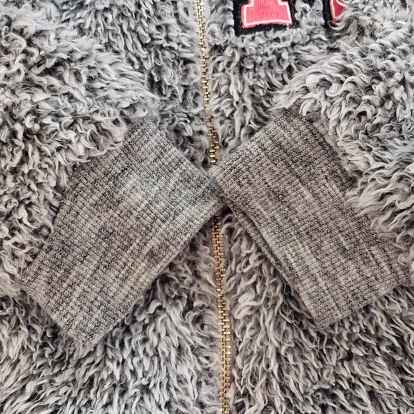 Disney Minnie Mouse Toddler Fleece Jacket Grey Size 18 Month - Picture 12 of 16